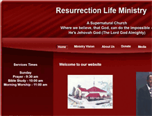 Tablet Screenshot of gracecf.org